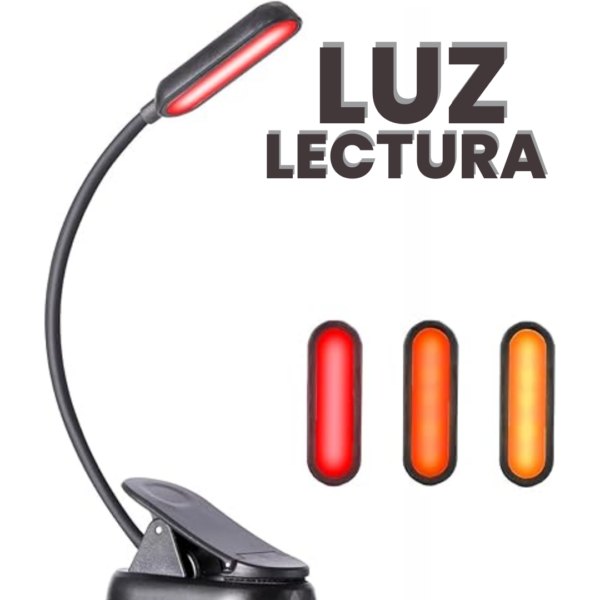 Mini lámpara de lectura (Luz cálida) USB-C